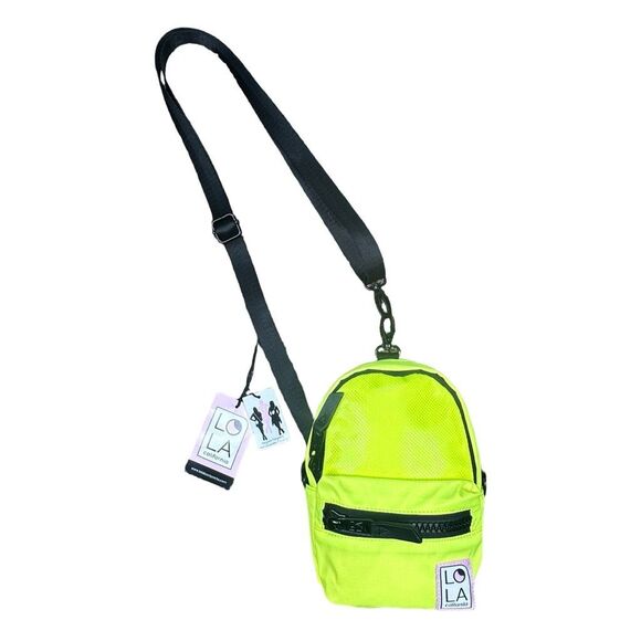 LOLA Neon Carnival Stargazer Mini Convertible Backpack - 8" x 5.25" x 2.25” - Picture 3 of 7